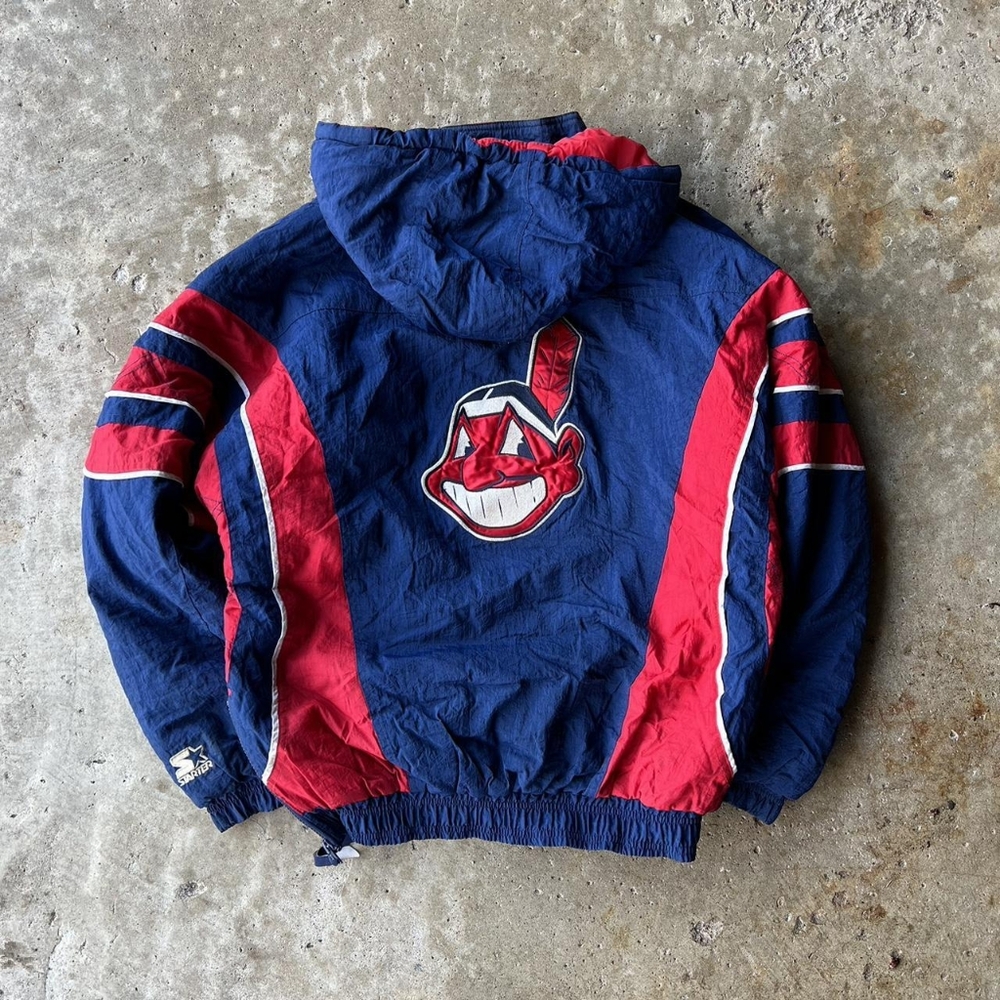 Vintage Cleveland Indians Starter Jacket
